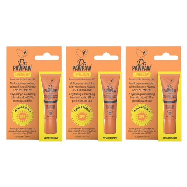 dr. pawpaw SPF 30 Lip Balm Trio Pack