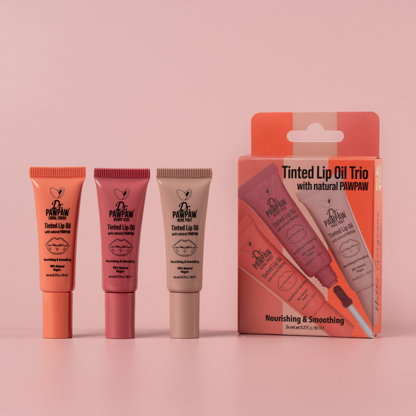 dr. pawpaw Tinted Lip Oil Trio