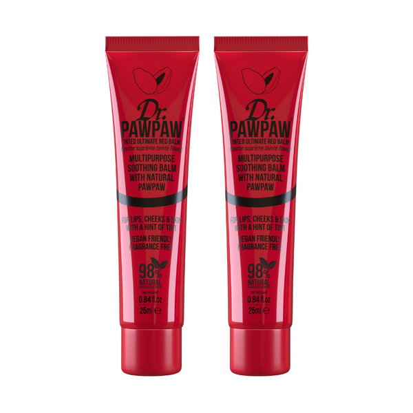 dr. pawpaw Ultimate Red Tinted Balm 25ml Duo Pack