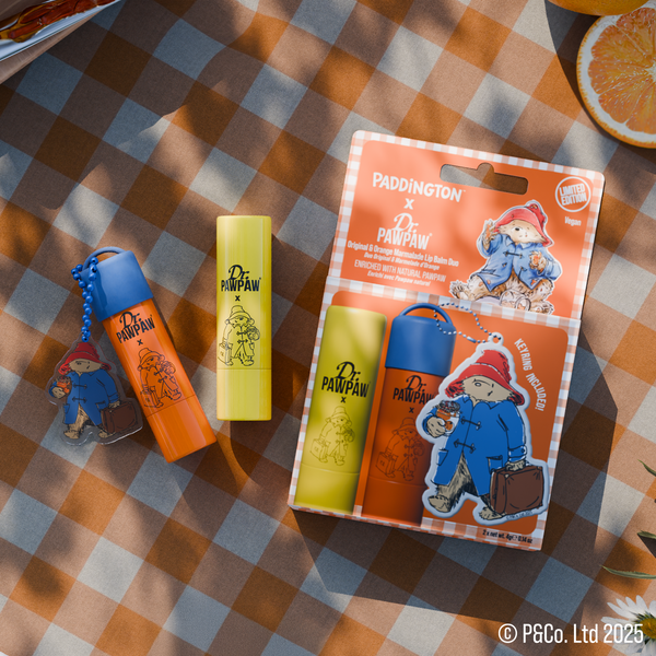 dr. pawpaw Paddington™ x Dr.PAWPAW Original & Orange Marmalade Lip Balm Duo