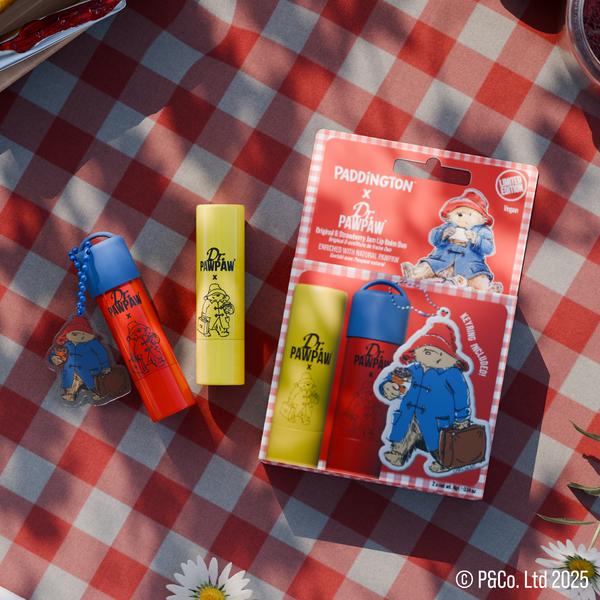 dr. pawpaw Paddington™ x Dr.PAWPAW Original & Strawberry Jam Lip Balm Duo