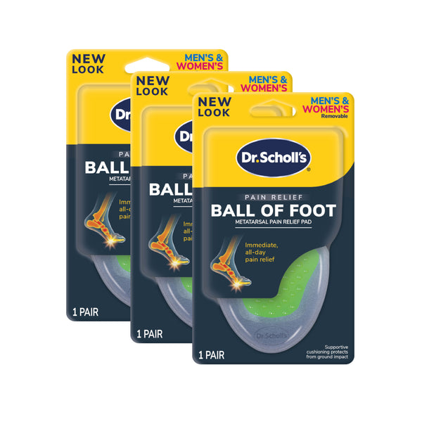 dr. scholls Ball of Foot Metatarsal Pain Relief Pad (3 Pack)