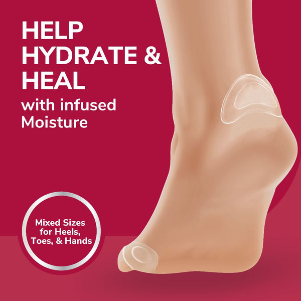 Dr. Scholls Blister Cushions Seal & Heal Bandage With Hydrogel Technology Mixed Sizes
