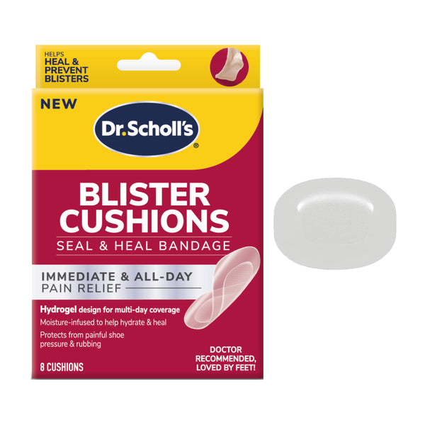 dr. scholls Blister Cushions Seal & Heal Bandage with Hydrogel Technology