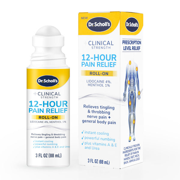 dr. scholls Clinical Strength 12-Hour Pain Relief Liquid Roll-On