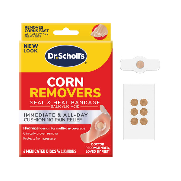 dr. scholls Corn Removers Seal & Heal Bandage with Hydrogel Technology