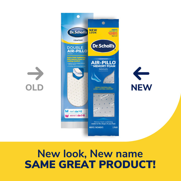 Dr. Scholls Air-Pillo® With Memory Foam Insoles