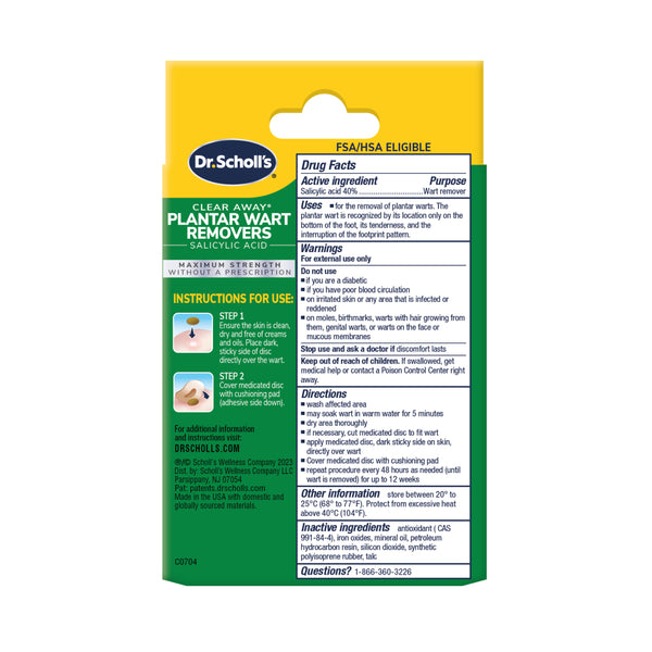 Dr. Scholls Clear Away® Plantar Wart Removers