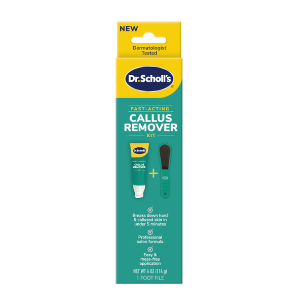 dr. scholls Fast Acting Callus Remover Gel Kit