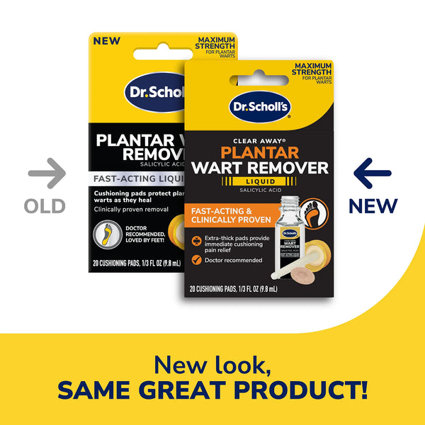 Dr. Scholls Fast-Acting Liquid Plantar Wart Remover
