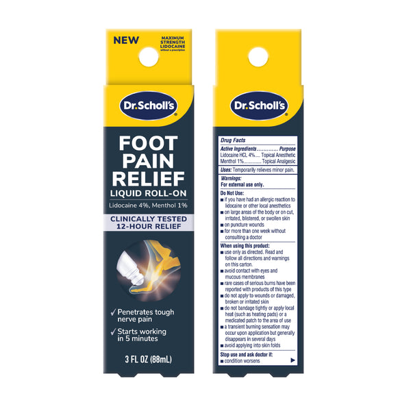 Dr. Scholls Foot Pain Relief Liquid Roll-On