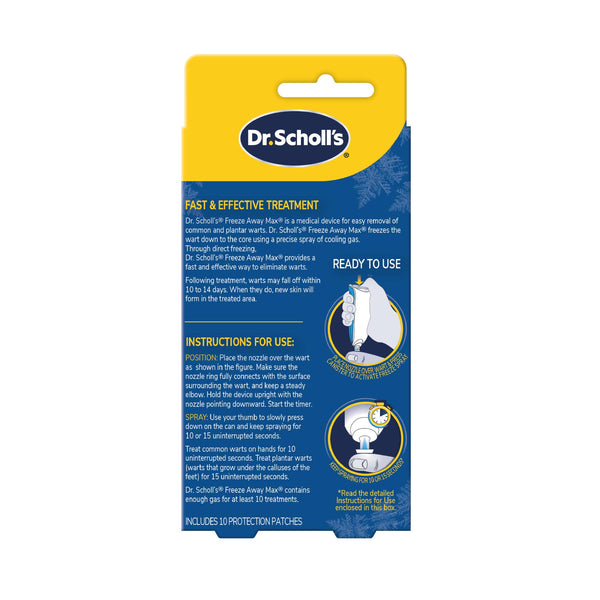 Dr. Scholls Freeze Away Max™ Wart Remover (2 Pack)