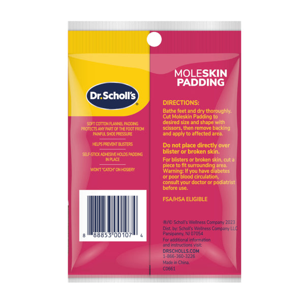 Dr. Scholls Moleskin Padding Strips