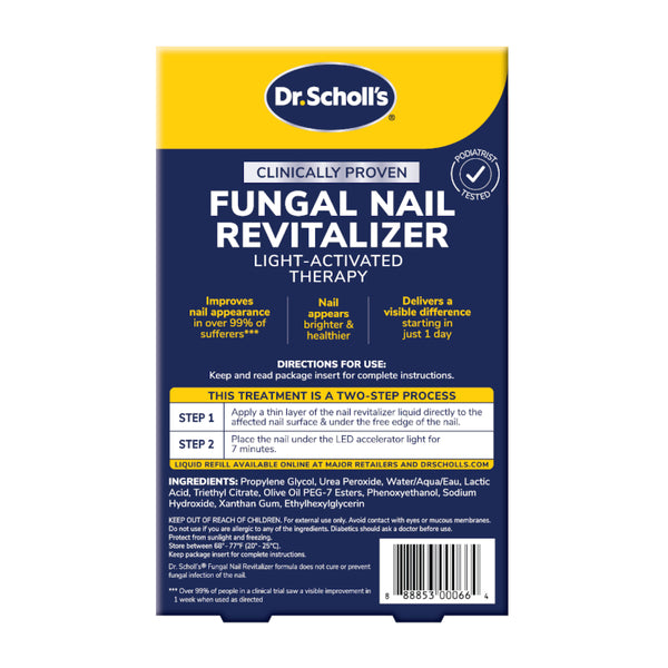 Dr. Scholls Fungal Nail Revitalizer Kit With Light-Activated Therapy