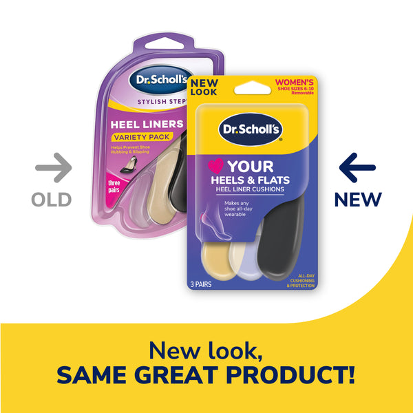 Dr. Scholls Love Your HEELS & FLATS Heel Liner Cushions