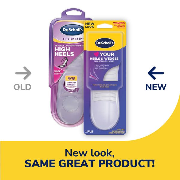 Dr. Scholls Love Your HEELS & WEDGES 3/4 Length Insoles