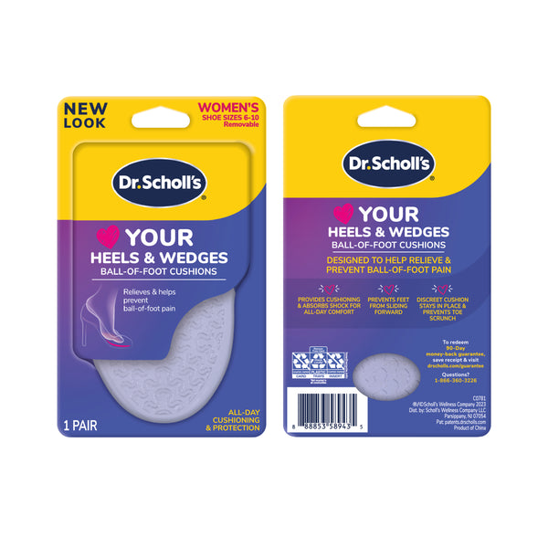 Dr. Scholls Love Your HEELS & WEDGES Ball Of Foot Cushions