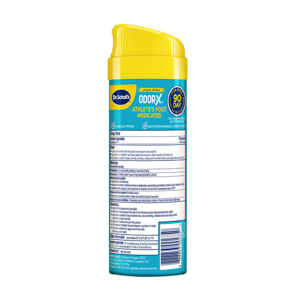 Dr. Scholls Odor-X® Athlete's Foot Medicated Liquid Spray