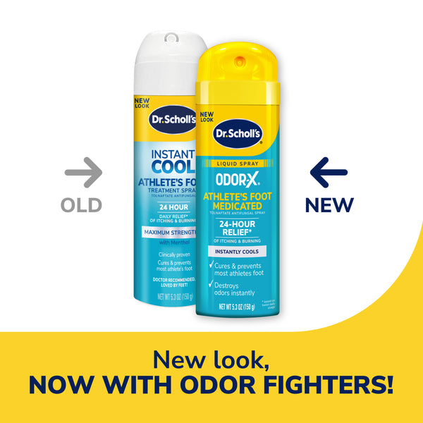 Dr. Scholls Odor-X® Athlete's Foot Medicated Liquid Spray