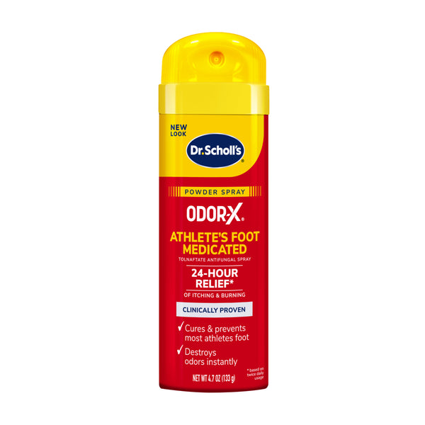 dr. scholls Odor-X® Athlete's Foot Medicated Spray Powder