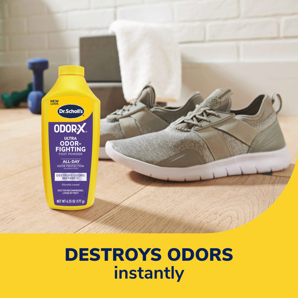 Dr. Scholls Odor-X® Ultra Odor-Fighting Foot Powder