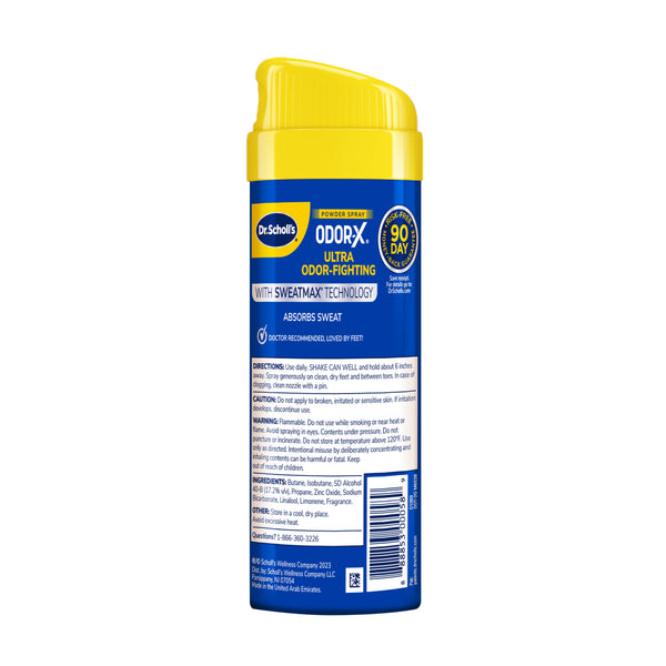 Dr. Scholls Odor-X® Ultra Odor-Fighting Powder Spray