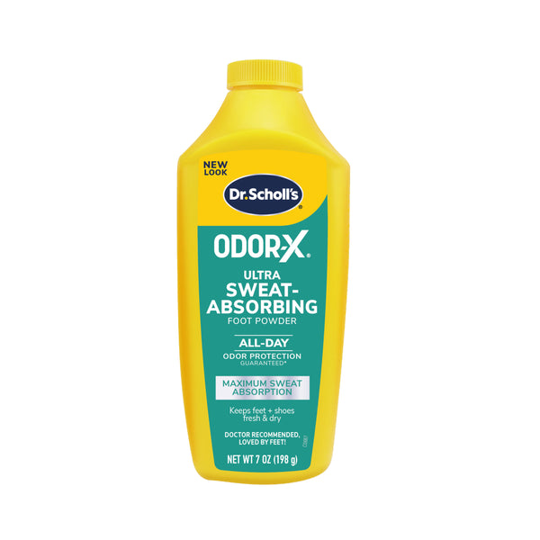 dr. scholls Odor-X® Ultra Sweat-Absorbing Foot Powder