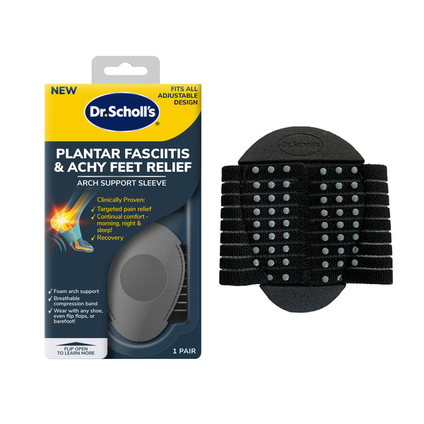 dr. scholls Plantar Fasciitis & Achy Feet Relief Arch Support Sleeve