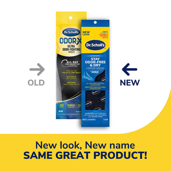 Dr. Scholls Stay Odor-Free & Dry Comfort Insoles With Odor-X®