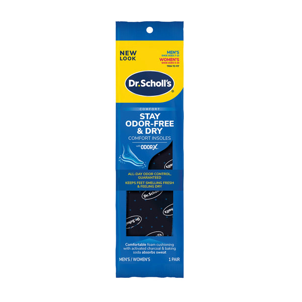 dr. scholls Stay Odor-Free & Dry Comfort Insoles with Odor-X®