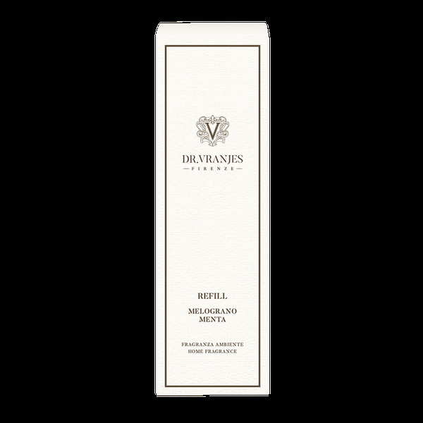 Dr. Vranjes Melograno Menta 500ml Refill Complimentary Sticks