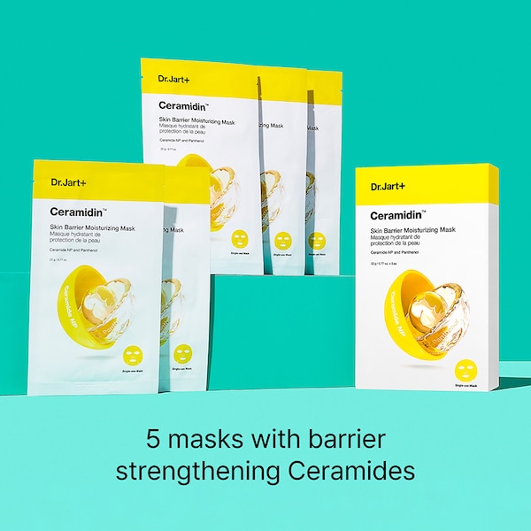 Dr.jart Ceramidin™ Skin Barrier Moisturizing Face Mask 5 Pack