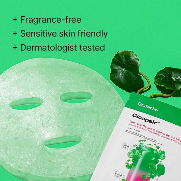 Dr.jart Cicapair™ Sensitive Skin Serum Face Mask For Redness 5 Pack