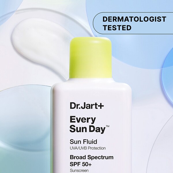 Dr.jart Every Sun Day™ Fluid Korean Sunscreen SPF 50+ For Face