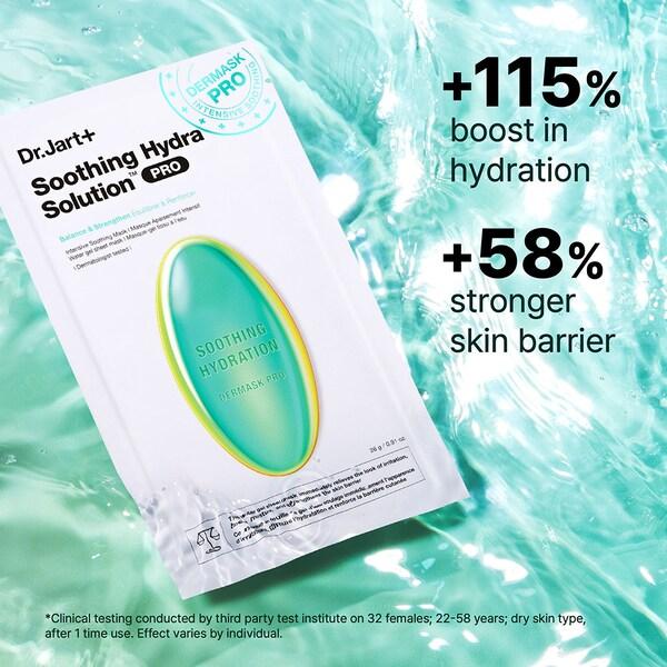 Dr.jart Soothing Hydra Solution™ PRO Face Mask For Irritated Skin 5 Pack