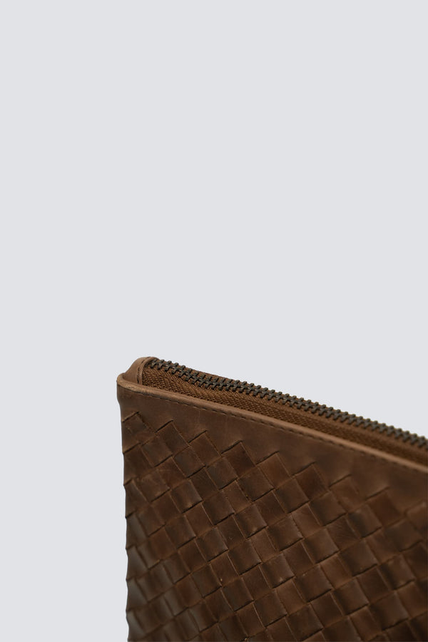 Dragon Diffusion A4 Pochette Dark Brown
