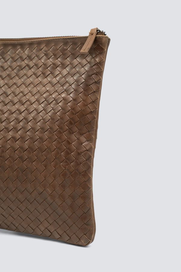 Dragon Diffusion A4 Pochette Dark Brown