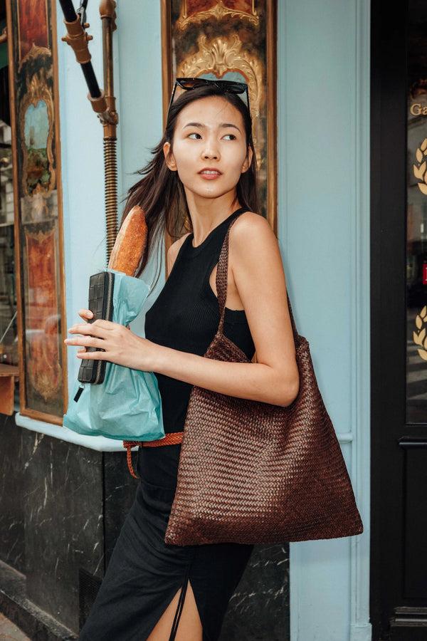 Dragon Diffusion Ars Tote Dark Brown