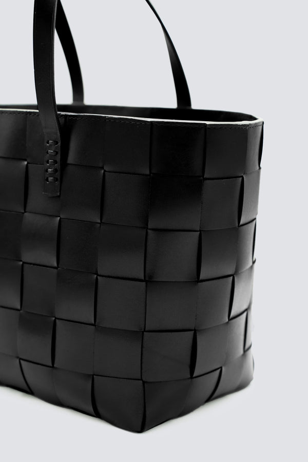 Dragon Diffusion Japan Tote Black W/ Flat Handles