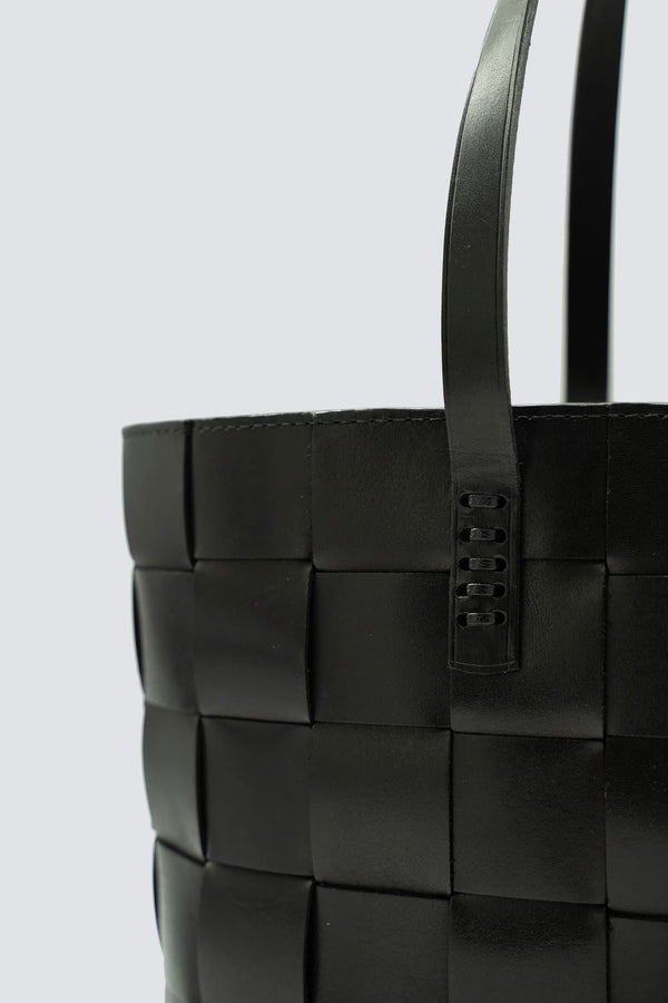 Dragon Diffusion Japan Tote Black W/ Flat Handles