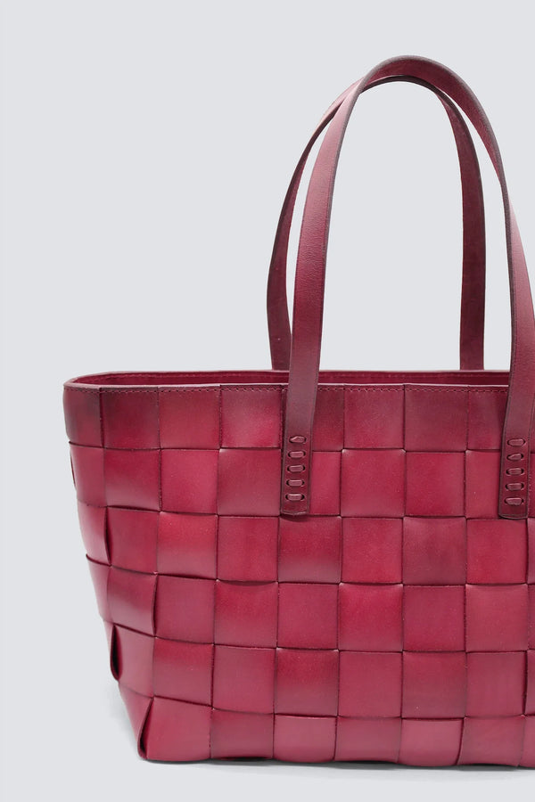 Dragon Diffusion Japan Tote Bordo W/ Flat Handles
