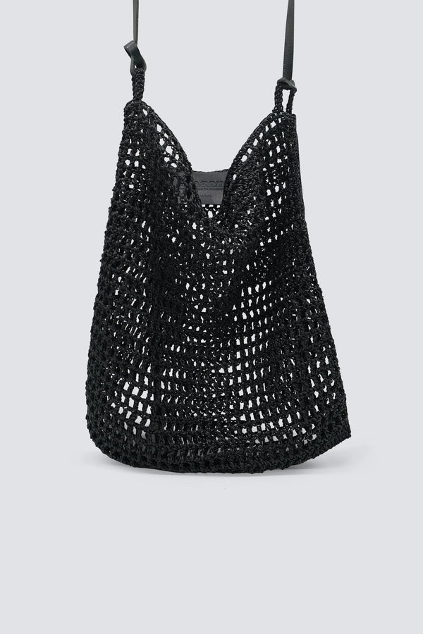 dragon diffusion Knit Hobo Black