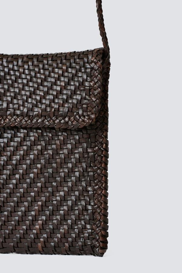 Dragon Diffusion Phone Crossbody Dark Brown