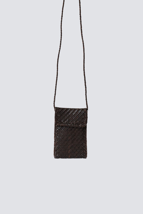dragon diffusion Phone Crossbody Dark Brown
