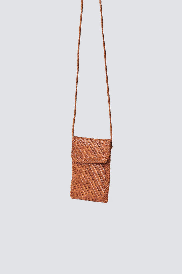 Dragon Diffusion Phone Crossbody Tan