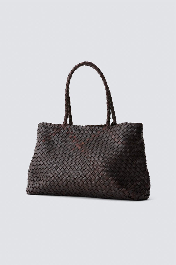 Dragon Diffusion Vintage Mesh Tote Dark Brown