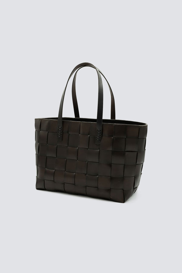 Dragon Diffusion Japan Tote Dark Brown W/ Flat Handles