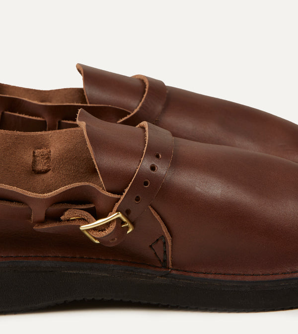 Drake's Aurora For Drake's Middle English Brown Full Grain Leather Shoe