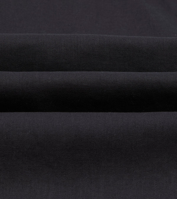 Drake's Big Yank '1920' Indigo Cotton-Linen Twill Flyer Shirt