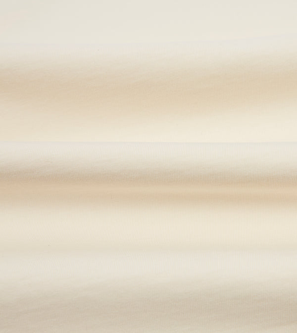 Drake's Blue And Antique White Raglan Sleeve Hiking T-Shirt